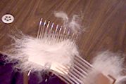 combing wool
