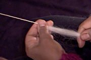 spinning worsted yarn